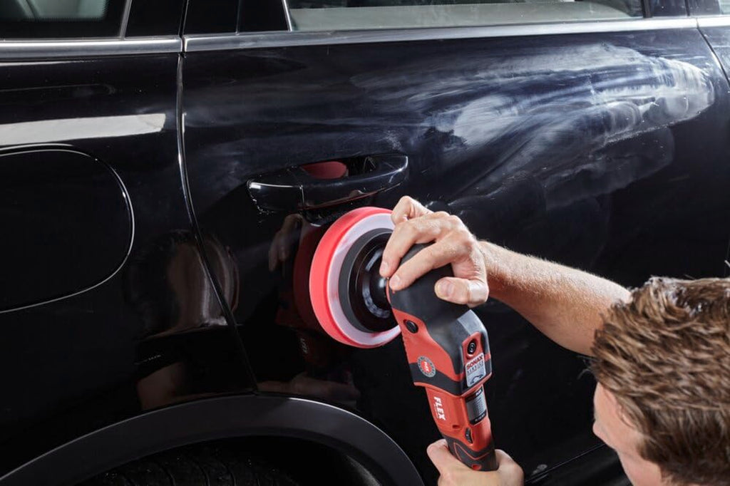 SONAX Cutmax Compound 246141 | High-Abrasive Paint Correction Polish for P1500 Grit Sanding Marks | Silicone-Free, Dust-Free, and Odorless | Long Buffing Cycle for Severe Weathered Paint | 250Ml