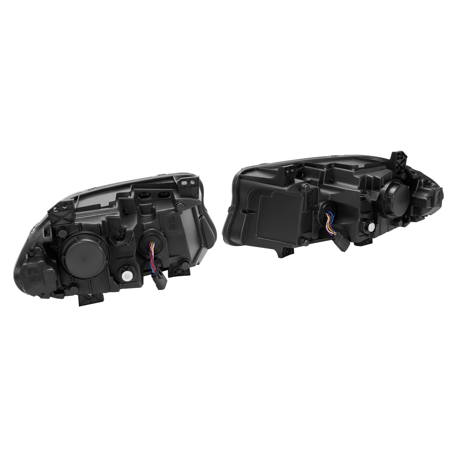 Pair LED DRL Projector Headlights Assemblies for Dodge Charger 2015-2023 LH+RH