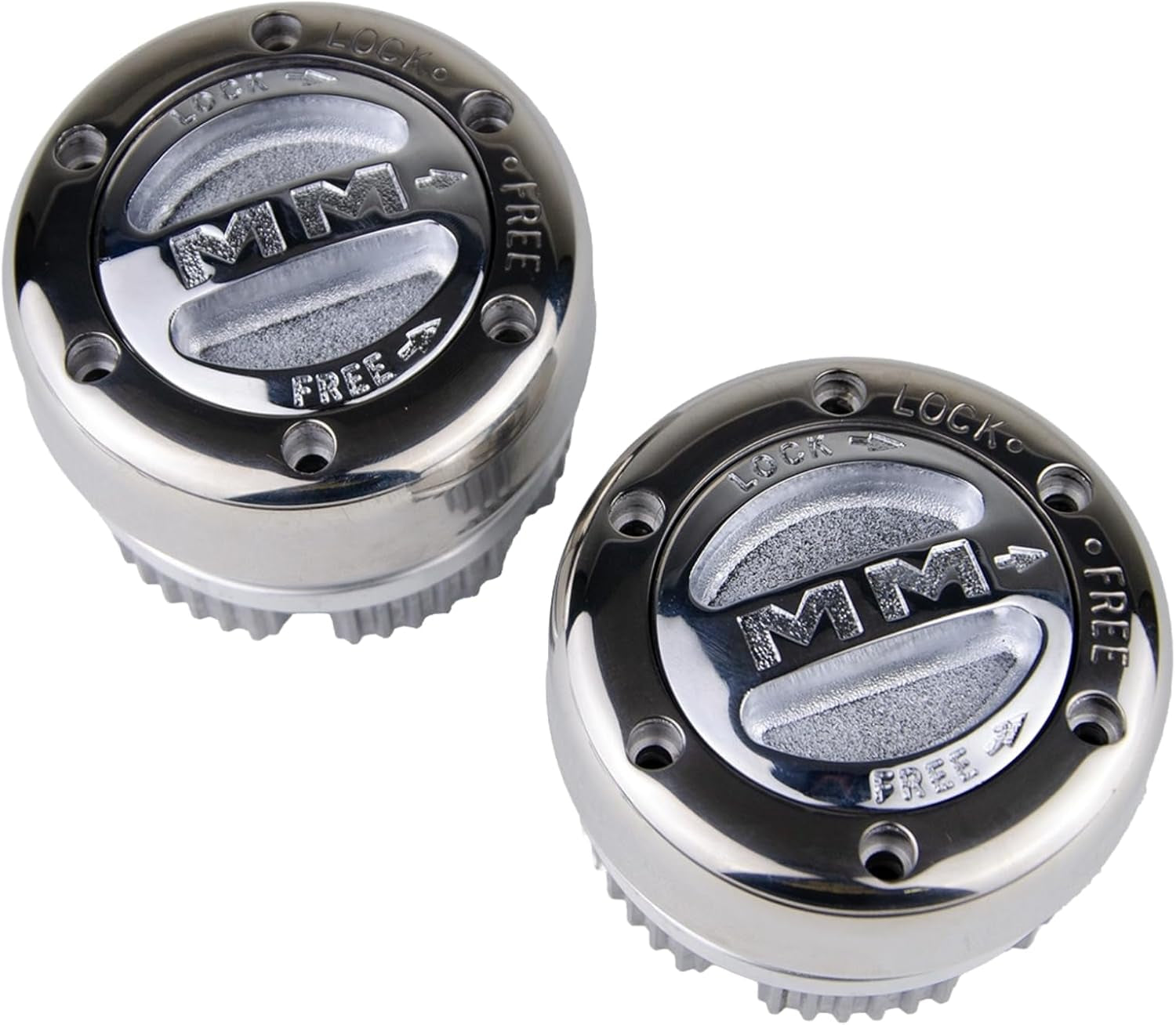104 Pair of Premium Manual Locking Hubs Fits 1982-1996 F150 & Bronco | Requires Conversion Kit | Replaces Original Equipment Manual and Automatic Hubs | Includes Hardware