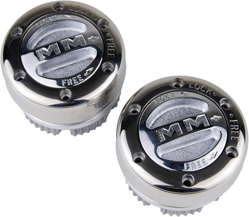 104 Pair of Premium Manual Locking Hubs Fits 1982-1996 F150 & Bronco | Requires Conversion Kit | Replaces Original Equipment Manual and Automatic Hubs | Includes Hardware