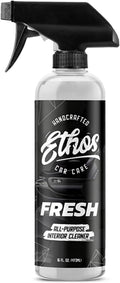 Ethos FRESH - All Purpose Interior Cleaner Car Detailing Kit, Detailing Spray - Car Interior Detailing - Interior Cleaner for Cars, Trucks, Suvs, Jeeps, Motorcycles, Rvs & More