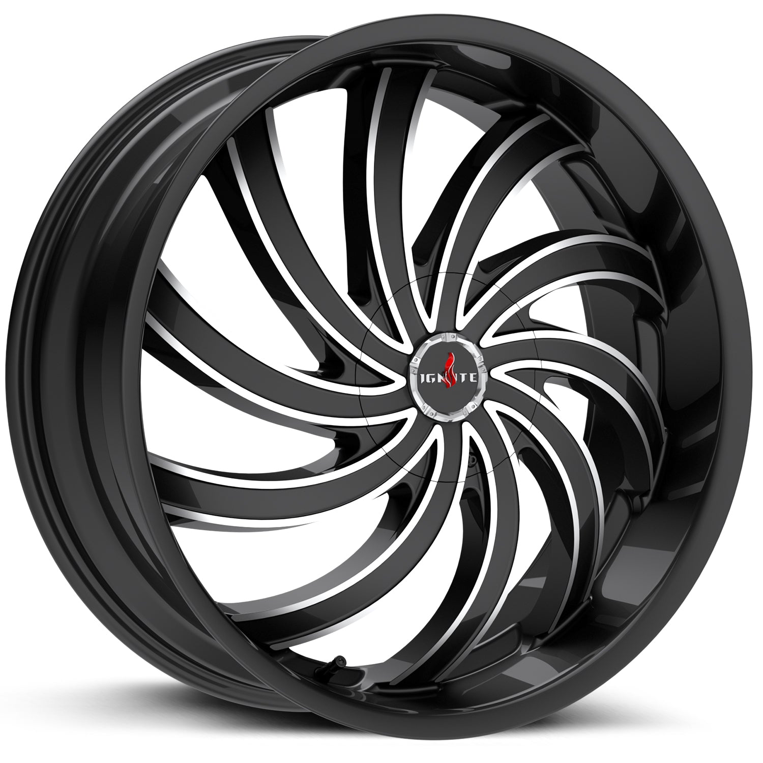 Flame Gloss Black Milled