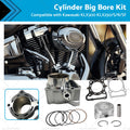 78mm Cylinder Big Bore Kit Suitable For Kawasaki KLX300 / KLX250 S / R / SF 1993-2014