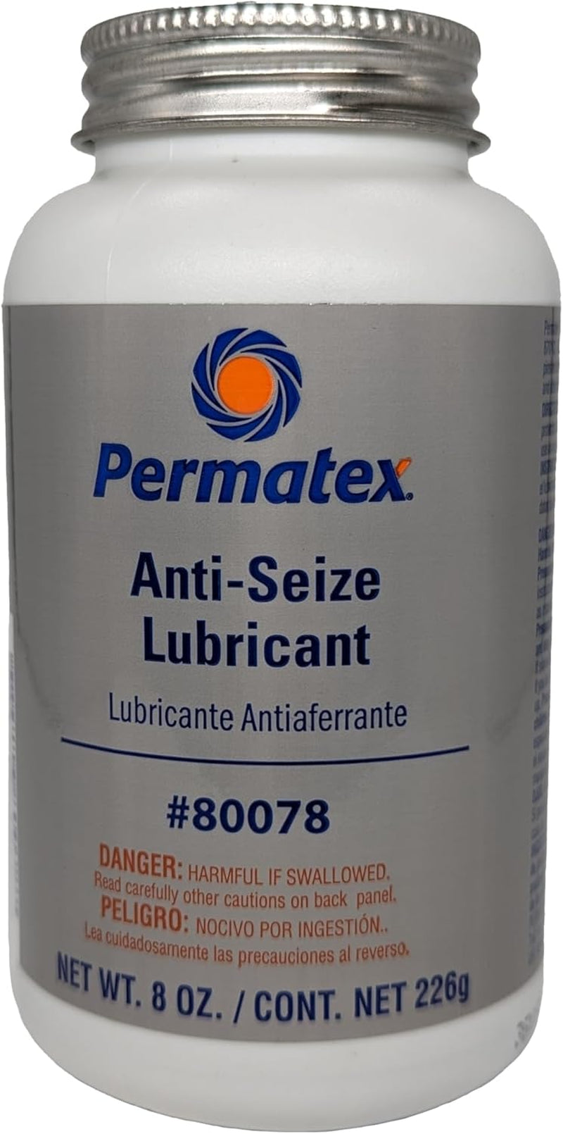Permatex 80078 Anti-Seize Lubricant, 8 Oz Brush Top Bottle
