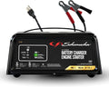 Schumacher Electric 50A 12V Car Battery Charger, Engine Starter & Maintainer - Fully Automatic Battery Charger for Cars, Trucks & Rvs - 6A Charge/ 2A Maintain & 10A Boost Modes - SC1361