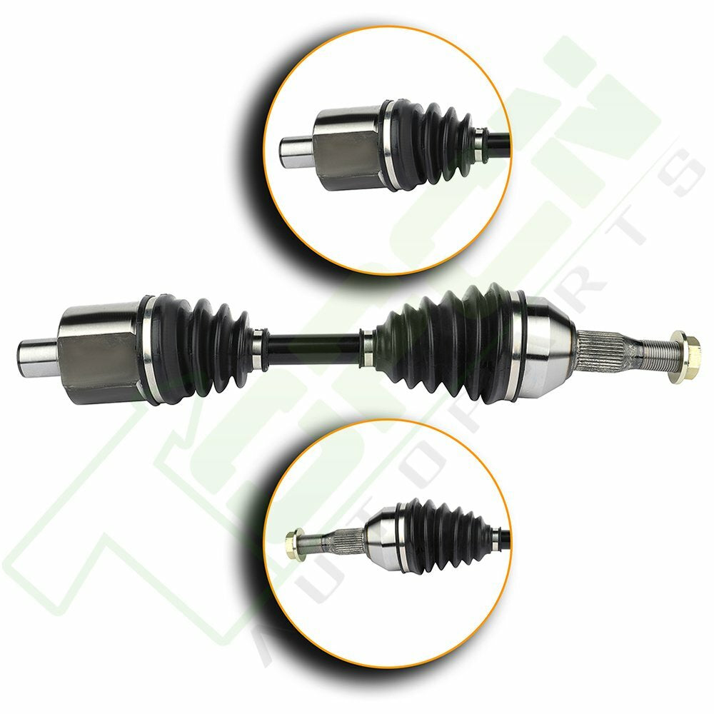 10Pc Front Control Arm and Ball Joint CV Axle Shaft for 2000-11 Chevrolet Impala
