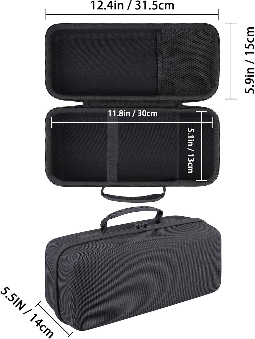 Co2Crea Hard Travel Case Compatible with Anker SOLIX C300 DC Power Bank Station, Outdoor 288Wh 90,000Mah Portable Power Station, 300W Solar Generator