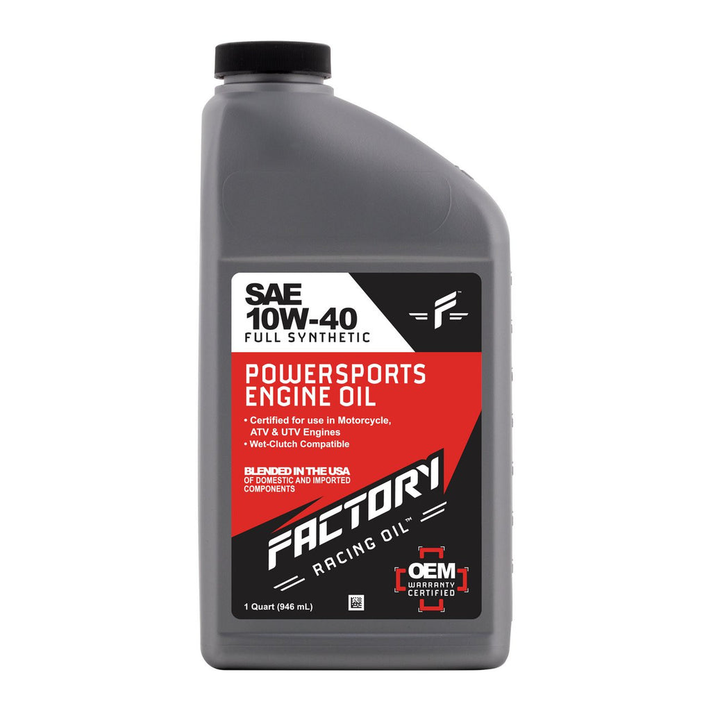 10W-40 Full Synthetic 3 Quart Oil Change Kit For Kawasaki KL650A/C, KL650B Tengai